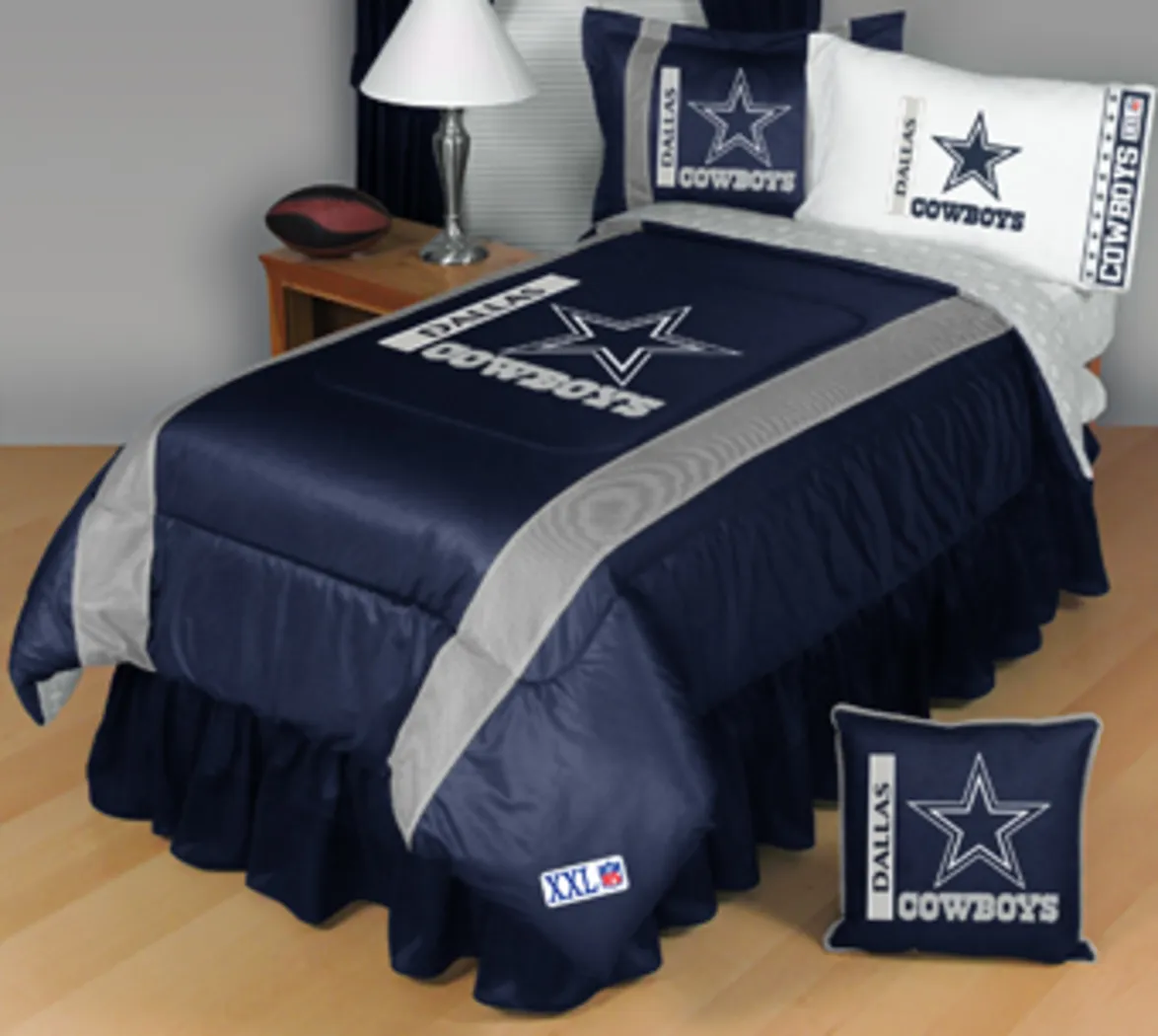 NFL Sidelines Dallas Cowboys Full Bed Set - Thumbnail - Image 1