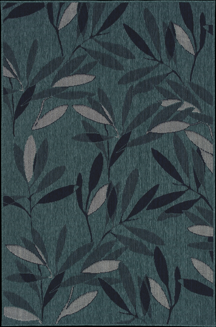 Niabury Teal 5' x 7'6 Rug - Thumbnail - Image 1
