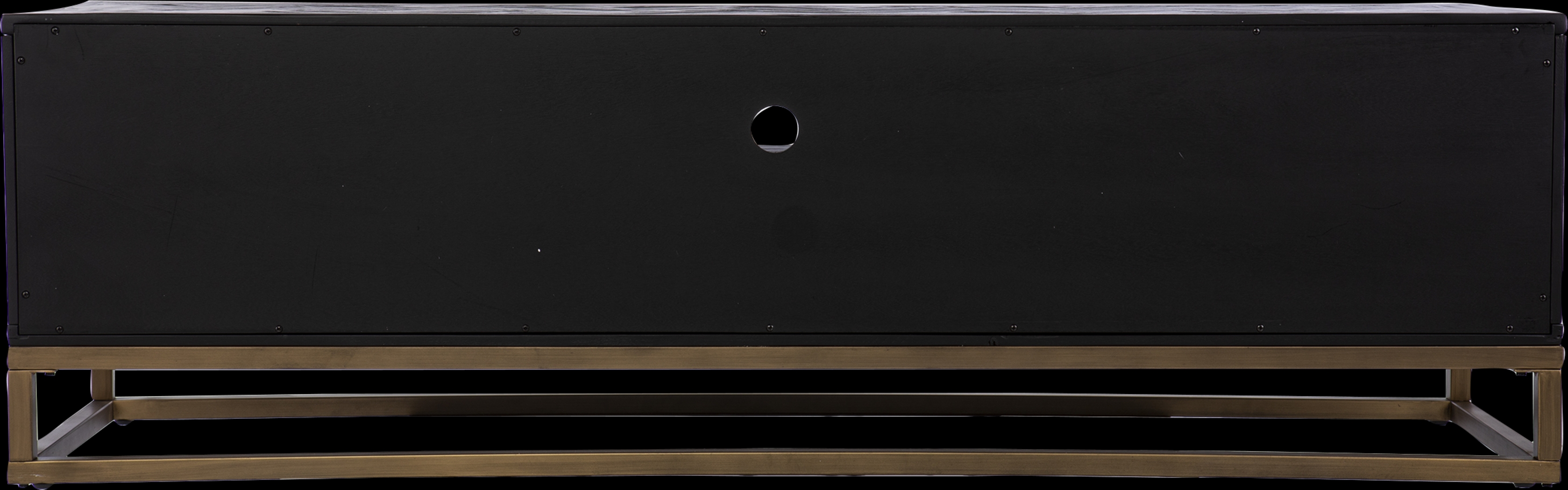 Nialta Black 65 in. Console - Thumbnail - Image 2