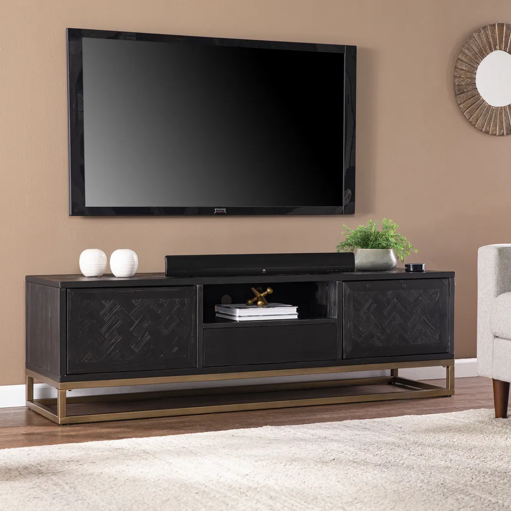 Nialta Black 65 in. Console - Image 5