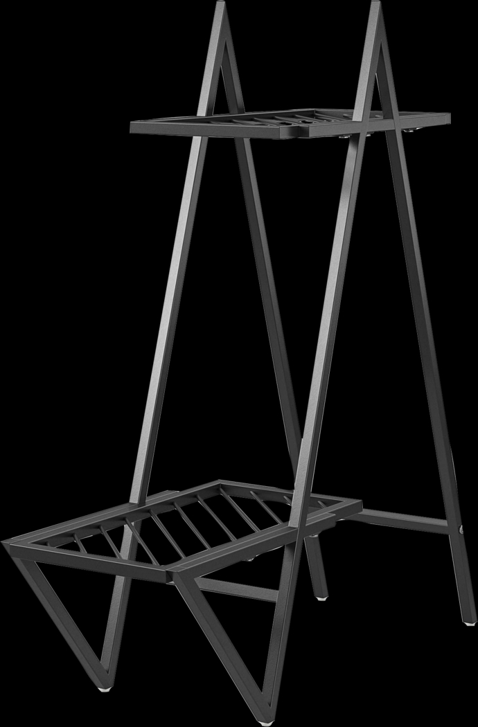 Niangua Black Indoor/Outdoor Plant Stand - Thumbnail - Image 1
