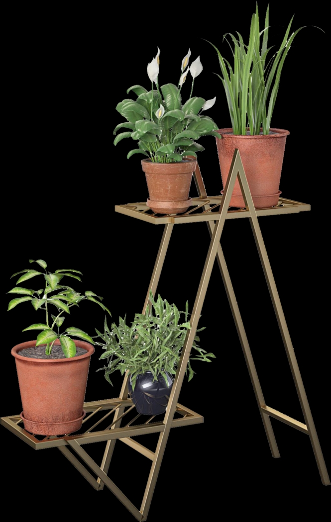 Niangua Gold Indoor/Outdoor Plant Stand - Thumbnail - Image 5