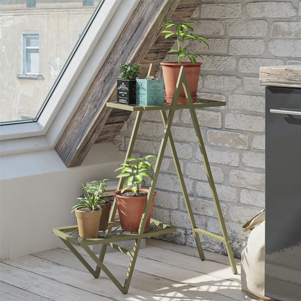 Niangua Olive Indoor/Outdoor Plant Stand - Thumbnail - Image 2