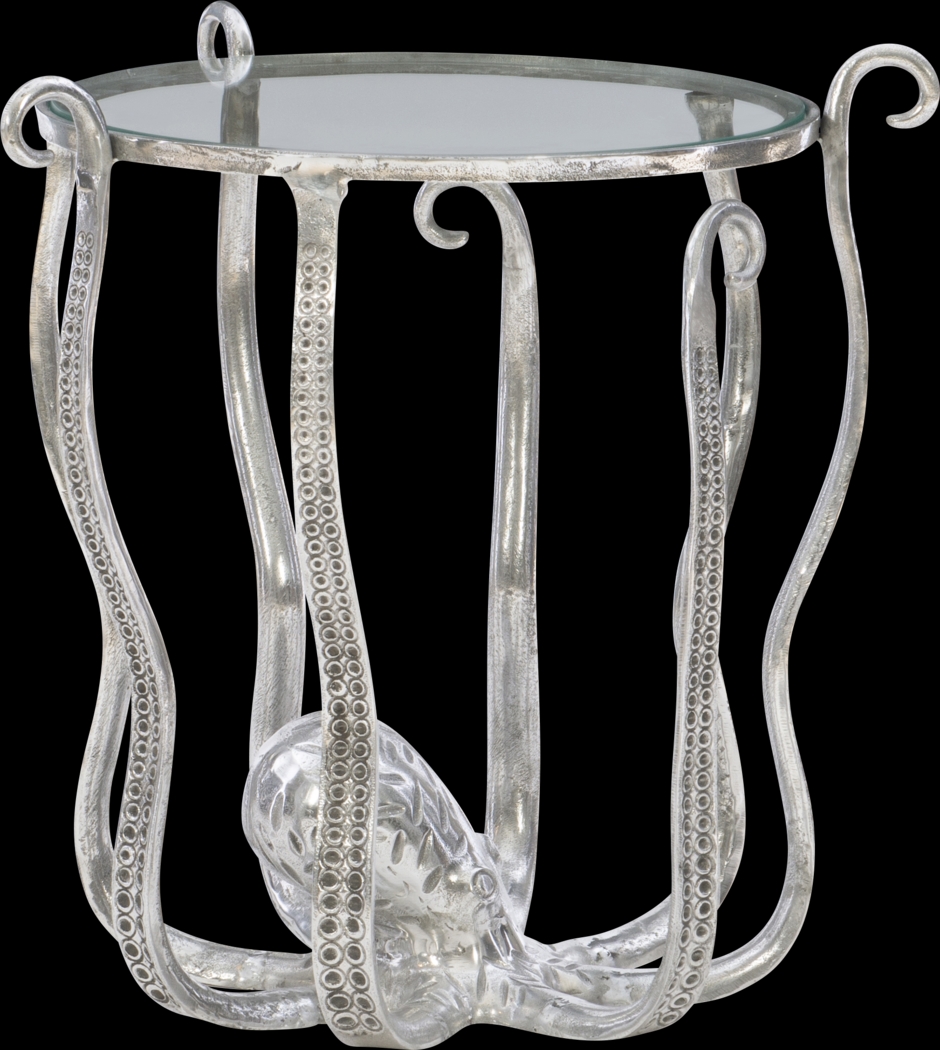 Niasea Silver Accent Table - Thumbnail - Image 5