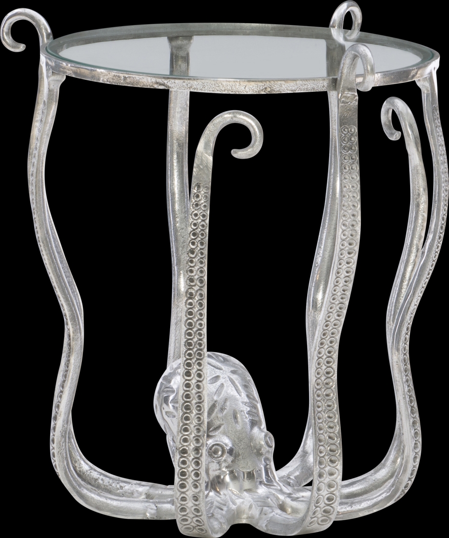 Niasea Silver Accent Table - Thumbnail - Image 1