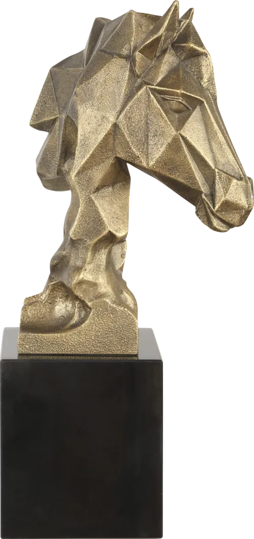 Niavo Gold Sculpture - Thumbnail - Image 4