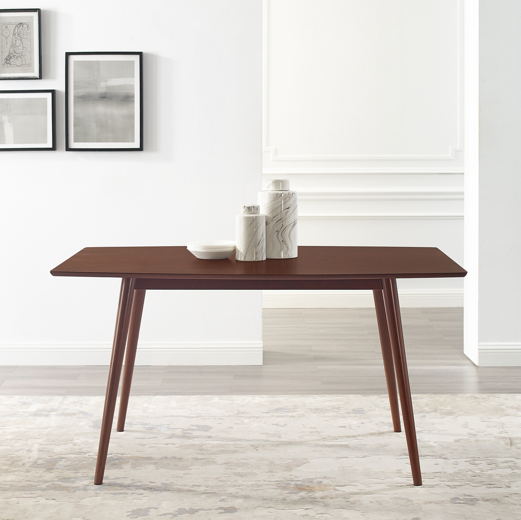Niblic Walnut Dining Table - Thumbnail - Image 2
