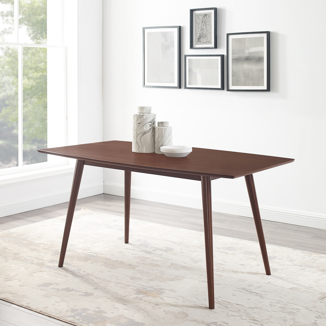 Niblic Walnut Dining Table - Thumbnail - Image 3