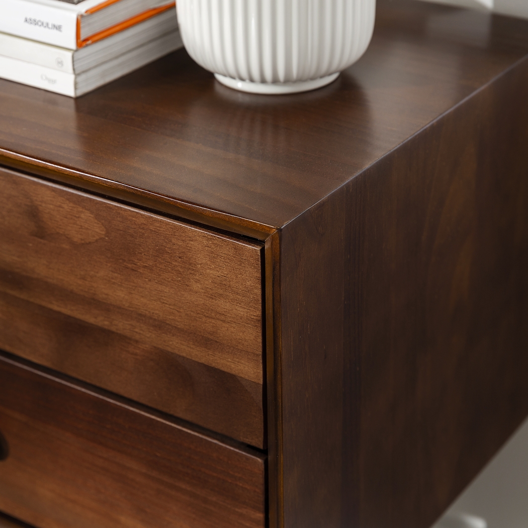 Niblic Walnut Nightstand - Thumbnail - Image 4