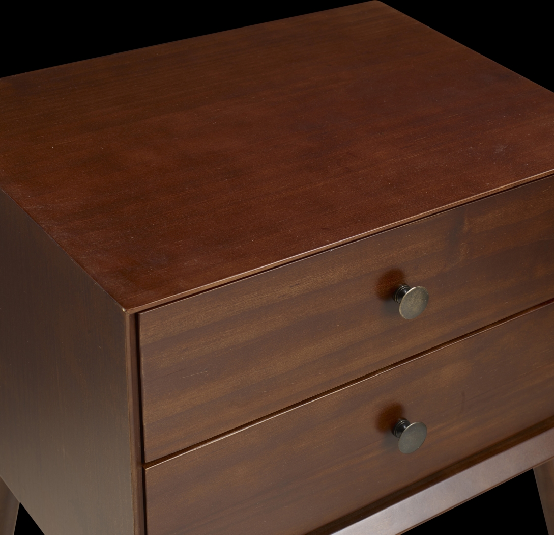 Niblic Walnut Nightstand - Thumbnail - Image 5