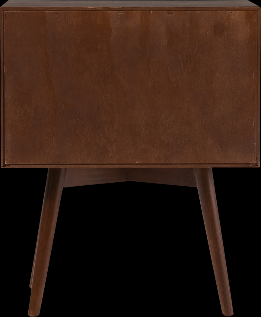 Niblic Walnut Nightstand - Thumbnail - Image 7