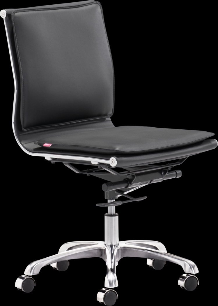 Nichelyn Black Office Chair - Thumbnail - Image 1