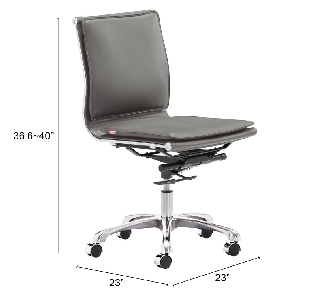 Nichelyn Gray Office Chair - Thumbnail - Image 5