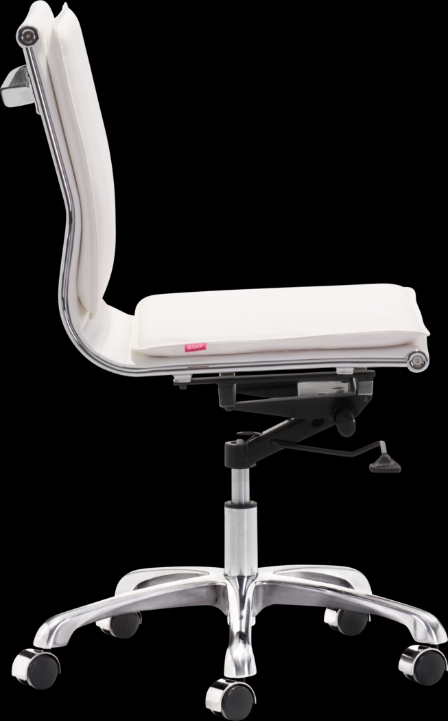 Nichelyn White Office Chair - Thumbnail - Image 2