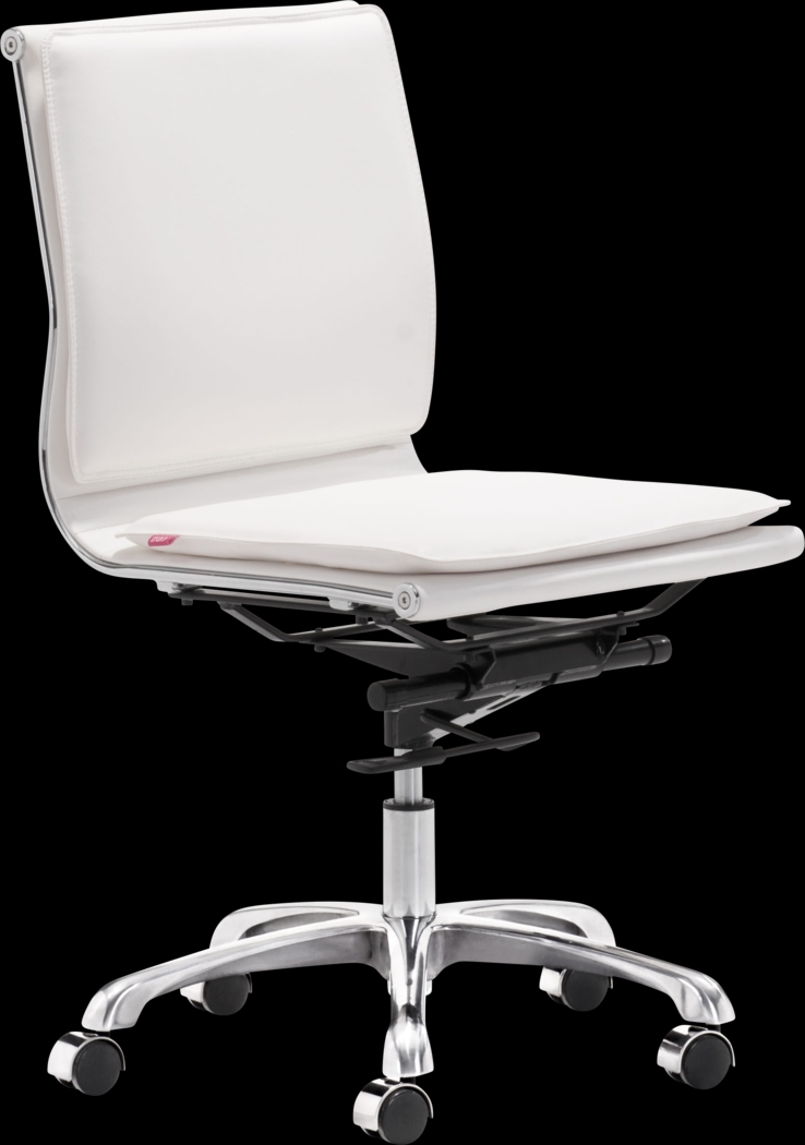 Nichelyn White Office Chair - Thumbnail - Image 1