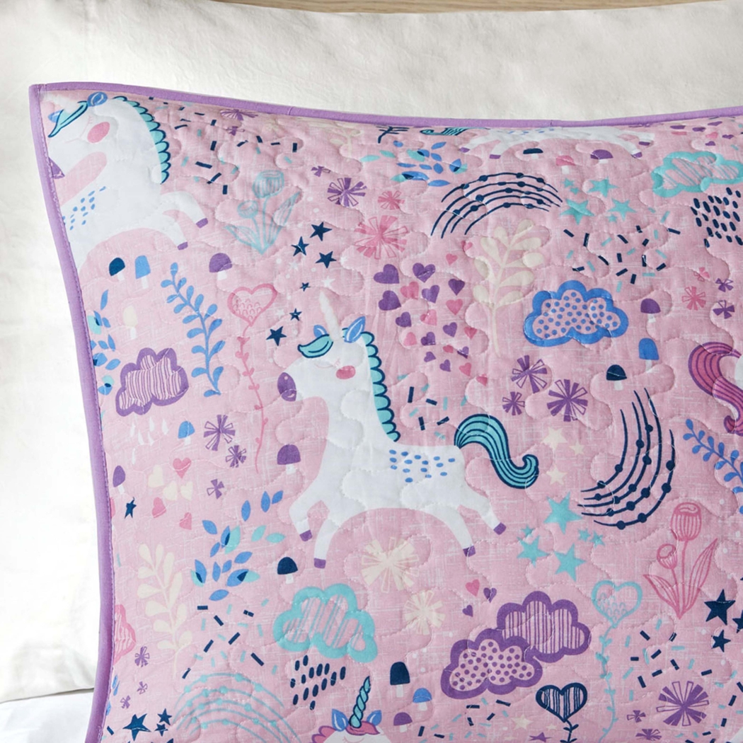 Nicor Pink Twin Quilt Set - Thumbnail - Image 5