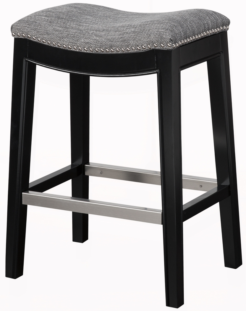 Nielan Gray Counter Height Stool - Thumbnail - Image 2