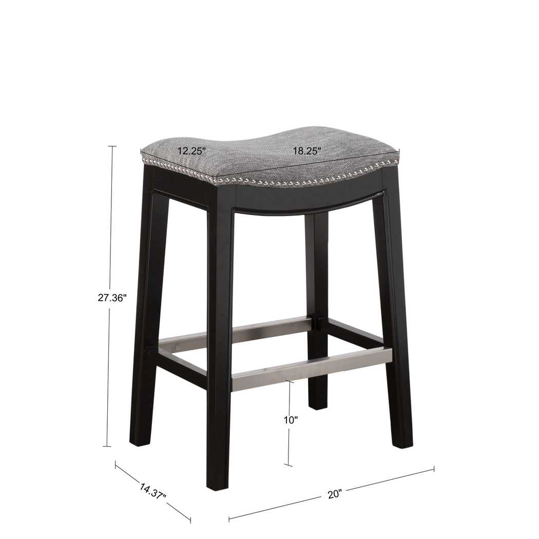 Nielan Gray Counter Height Stool - Thumbnail - Image 6