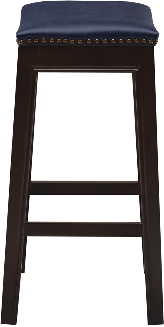 Nielan Navy Counter Height Stool - Thumbnail - Image 3