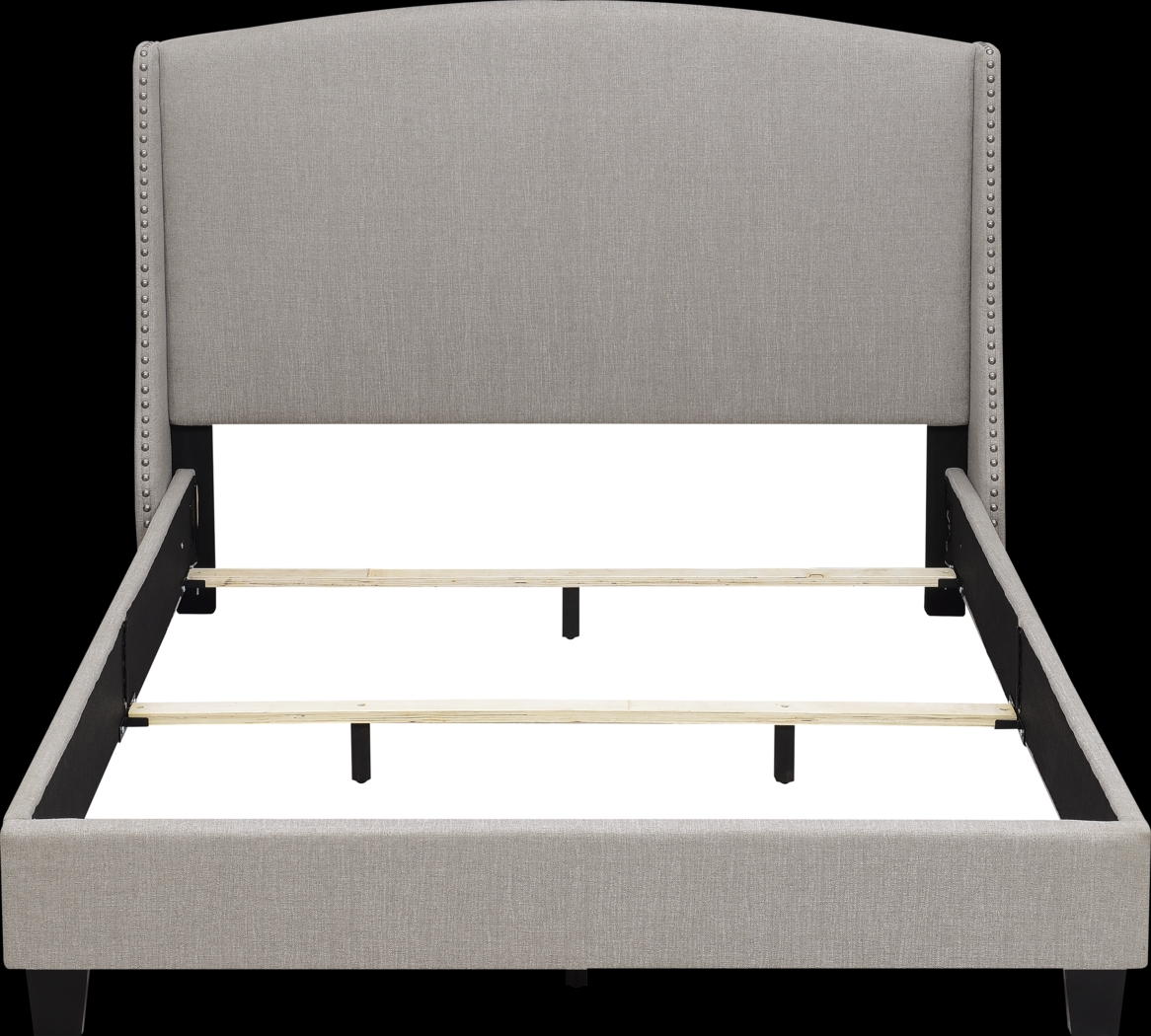 Niemann Gray Queen Bed - Thumbnail - Image 5