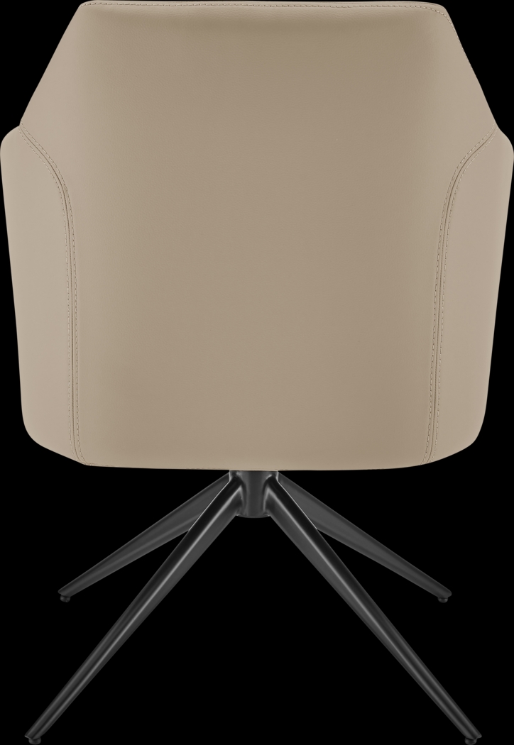 Nightpoint Taupe Swivel Arm Chair - Thumbnail - Image 5
