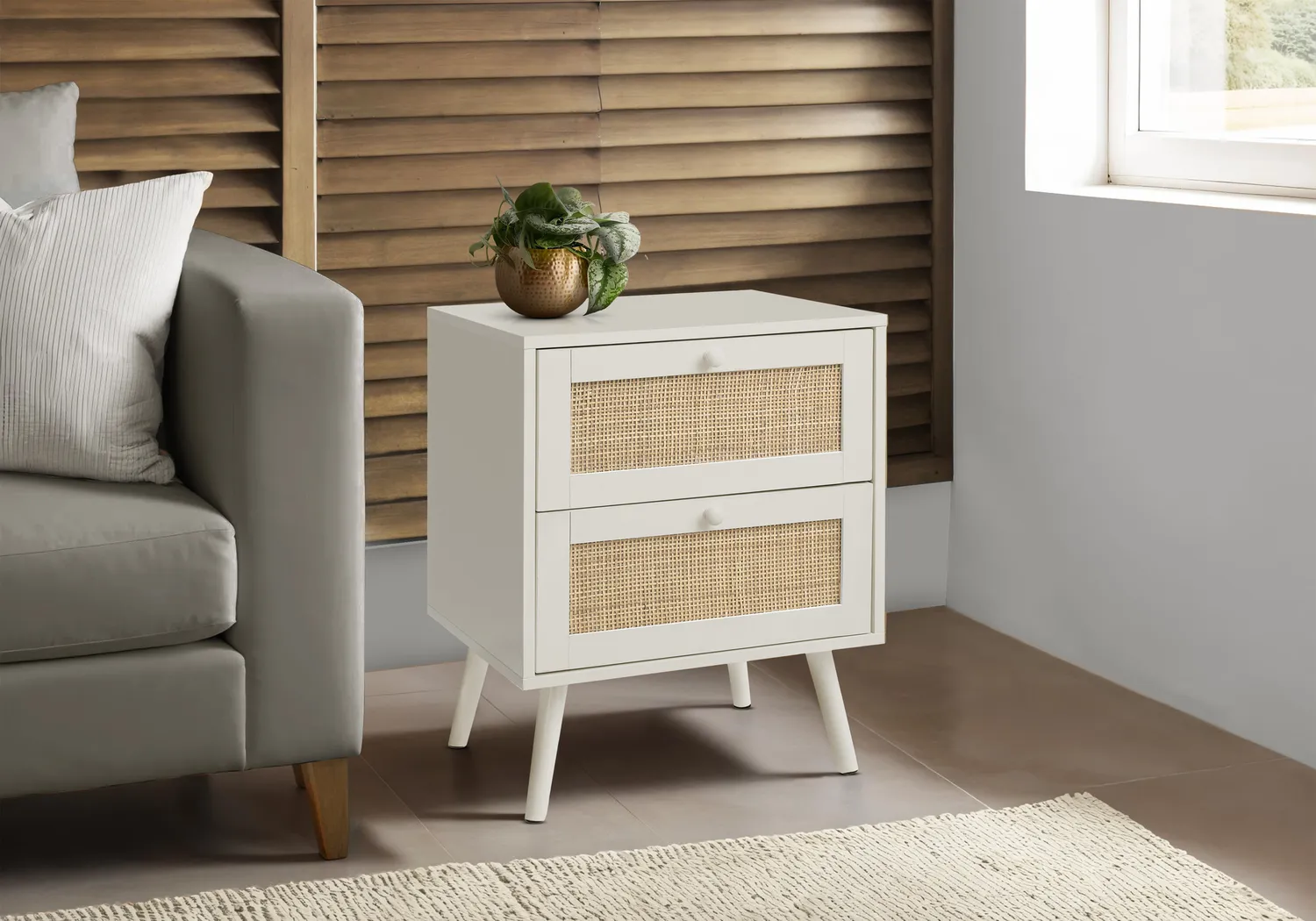 Nighttales White Nightstand - Thumbnail - Image 2