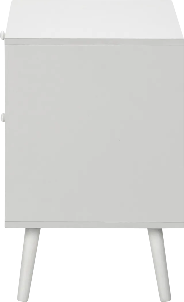 Nighttales White Nightstand - Thumbnail - Image 3