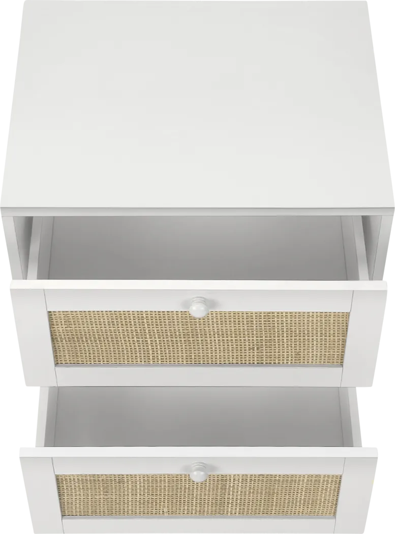 Nighttales White Nightstand - Thumbnail - Image 5