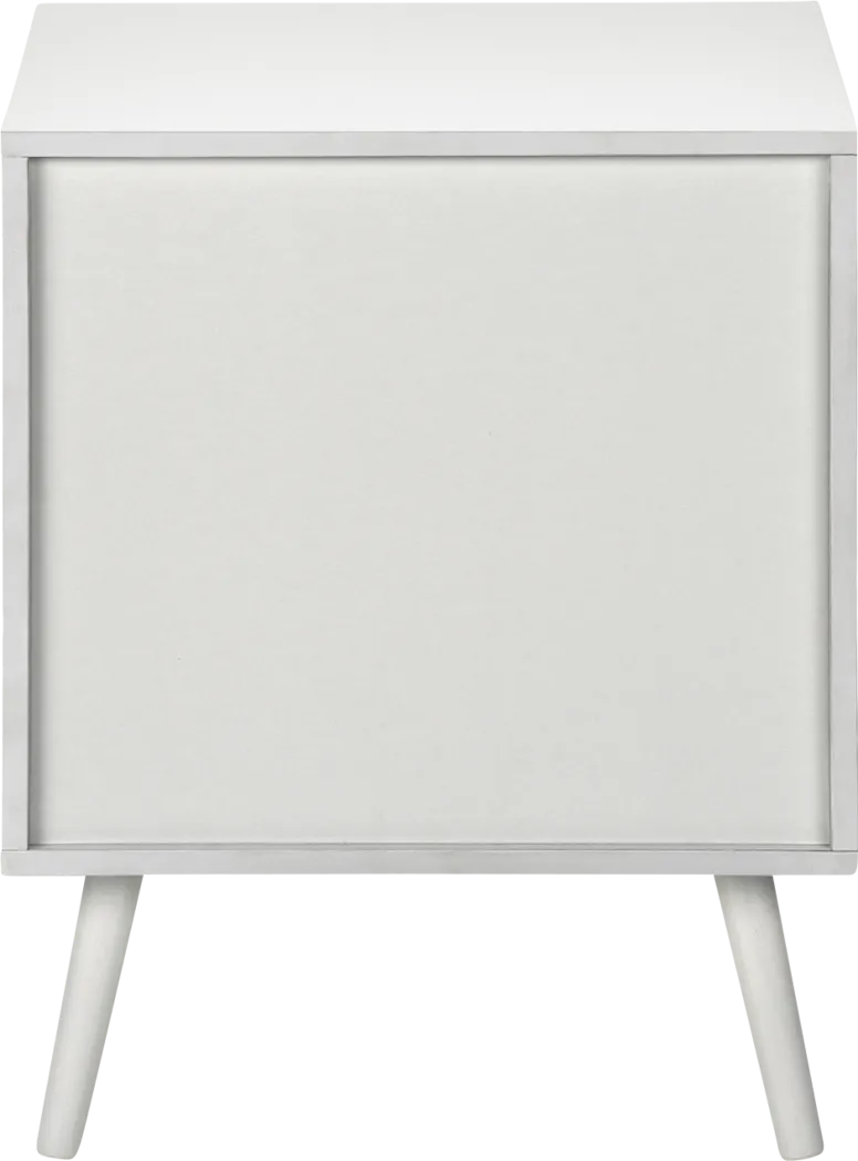 Nighttales White Nightstand - Thumbnail - Image 6