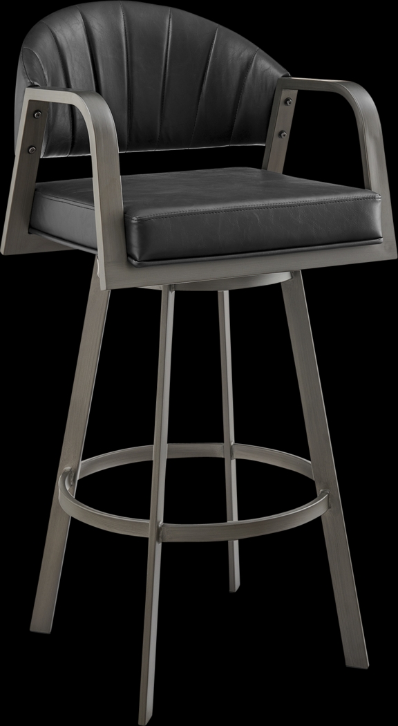 Nightwater Black Barstool - Thumbnail - Image 1
