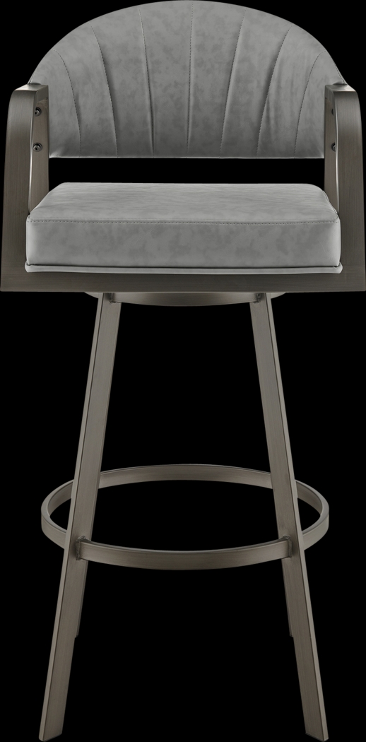 Nightwater Gray Counter Height Stool - Thumbnail - Image 4