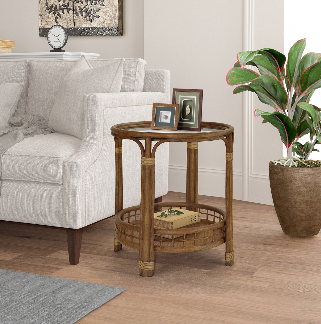Nikali Brown End Table - Thumbnail - Image 2