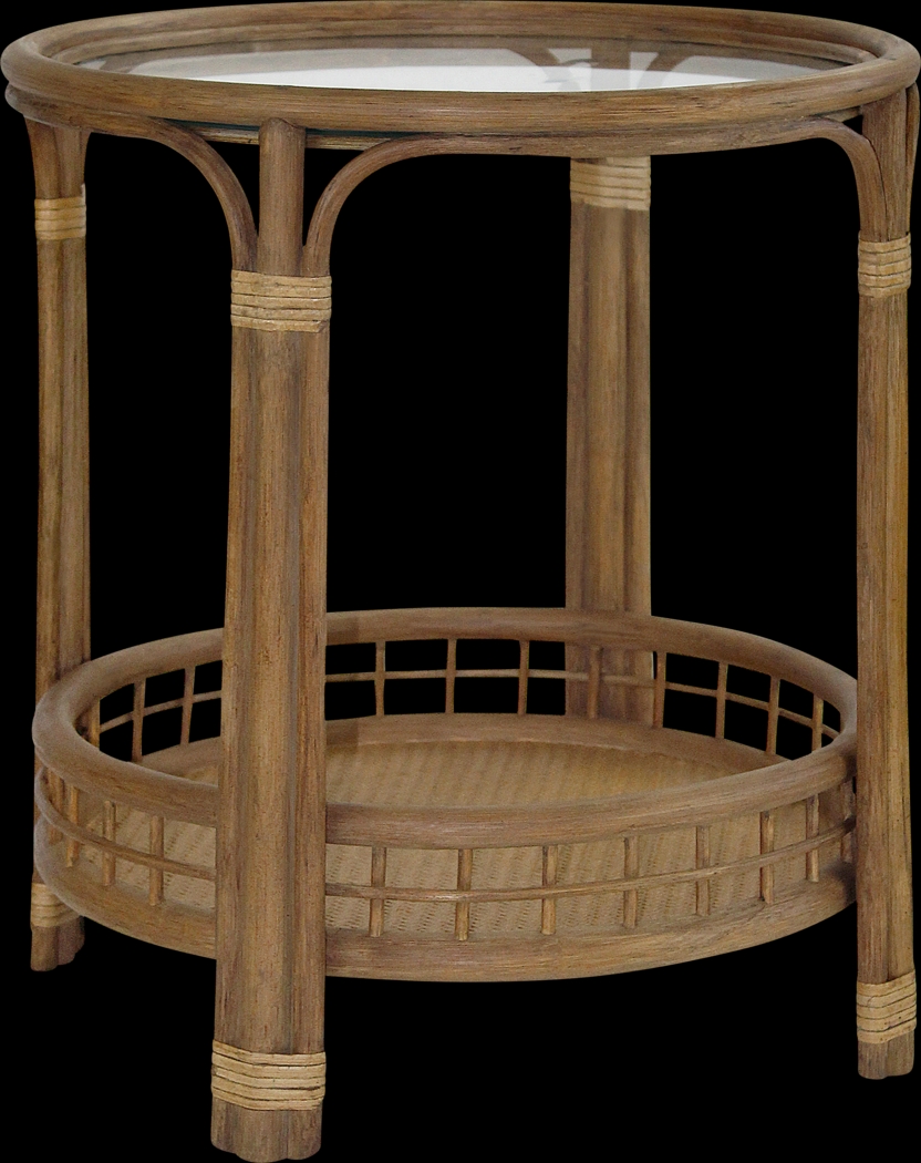 Nikali Brown End Table - Thumbnail - Image 1