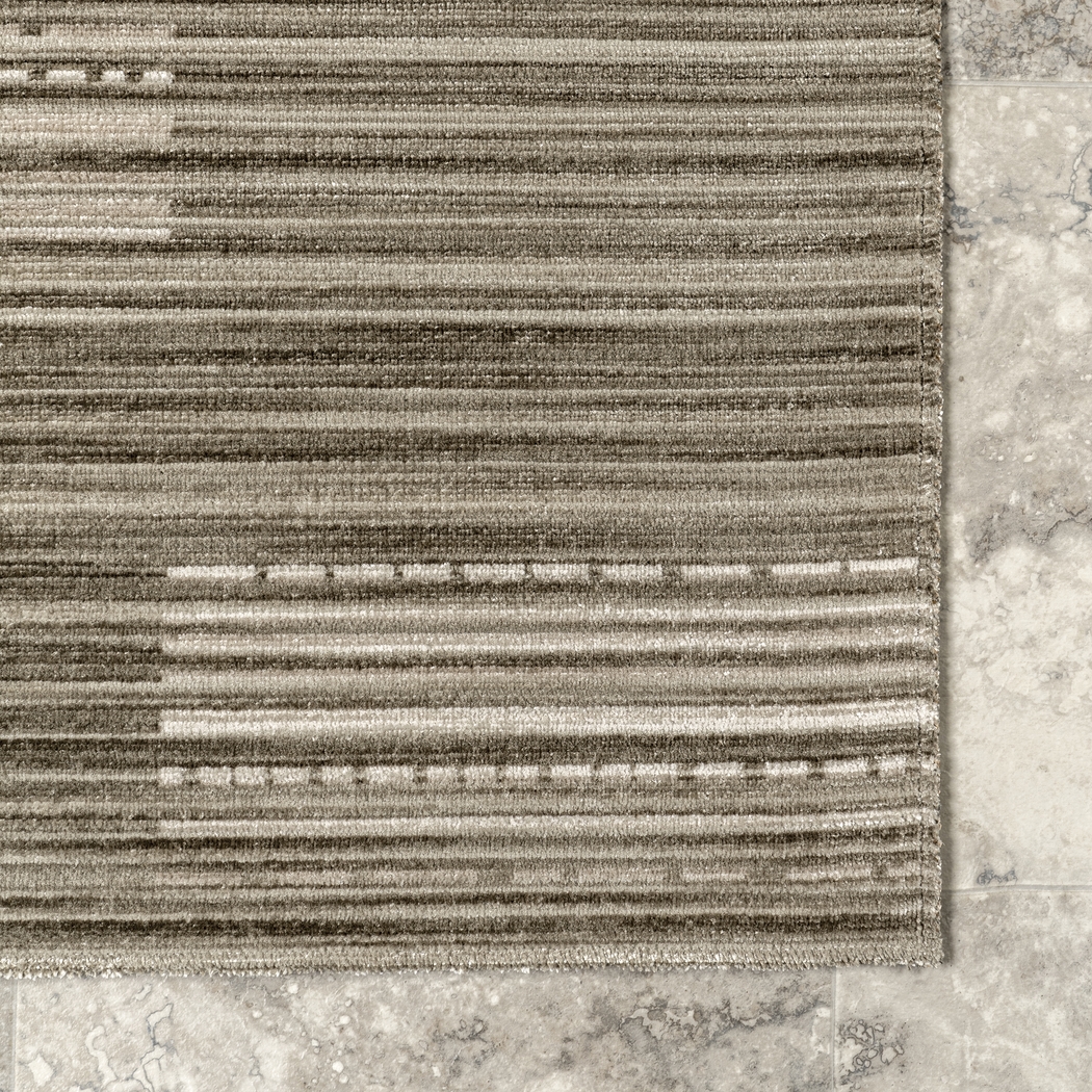 Nikanor Beige 4' x 6' Indoor/Outdoor Rug - Thumbnail - Image 5