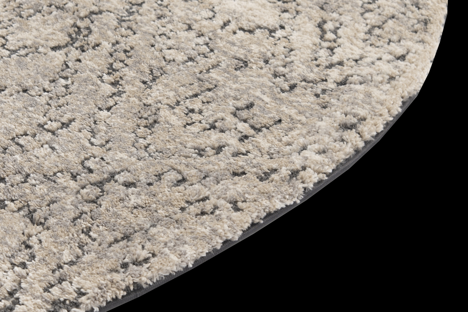 Nikita Gray 7'10" Round Rug - Thumbnail - Image 2