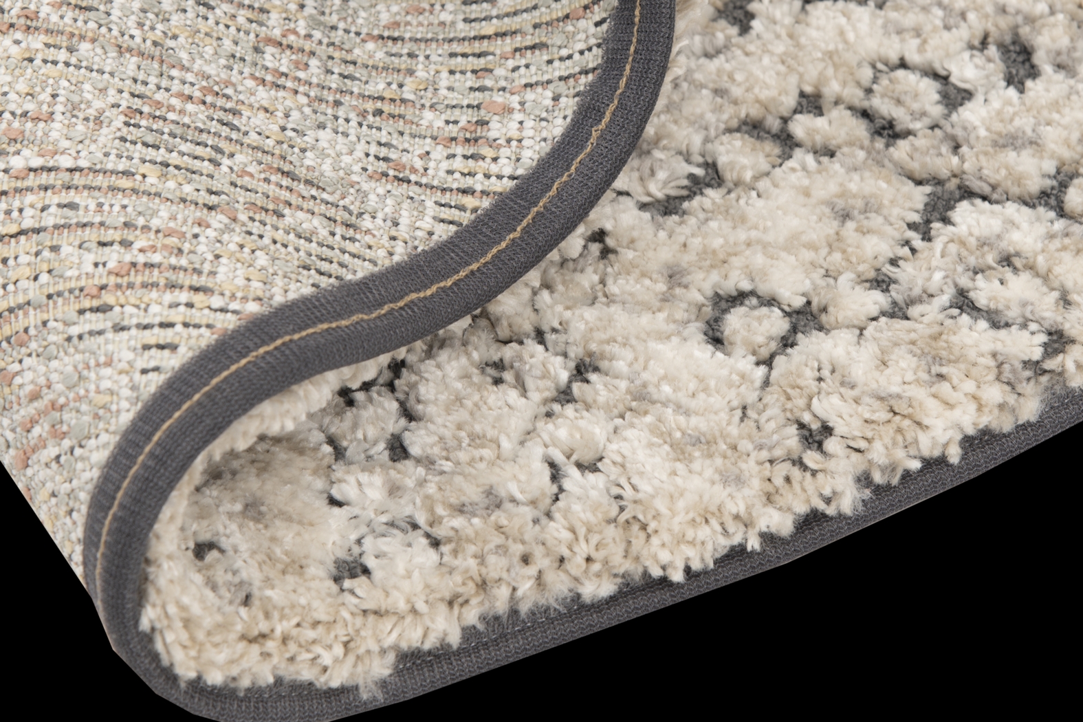 Nikita Gray 7'10" Round Rug - Thumbnail - Image 6