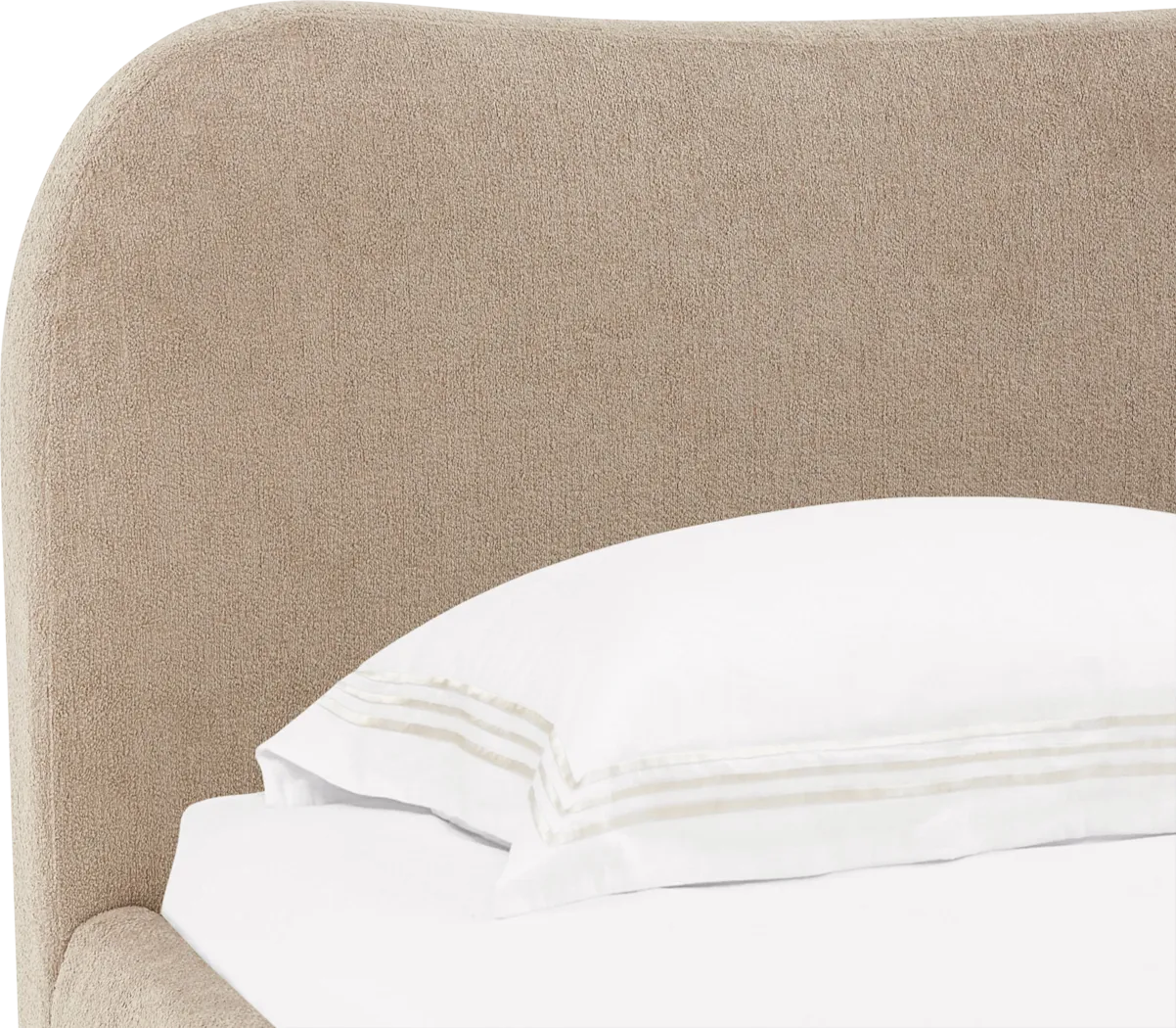 Nikket Light Brown King Bed - Thumbnail - Image 4