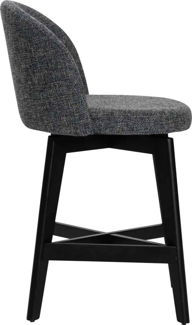 Nilesh Blue Counter Height Stool, Set of 2 - Thumbnail - Image 5