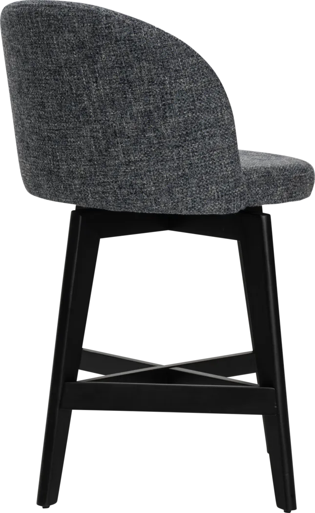 Nilesh Blue Counter Height Stool, Set of 2 - Thumbnail - Image 6