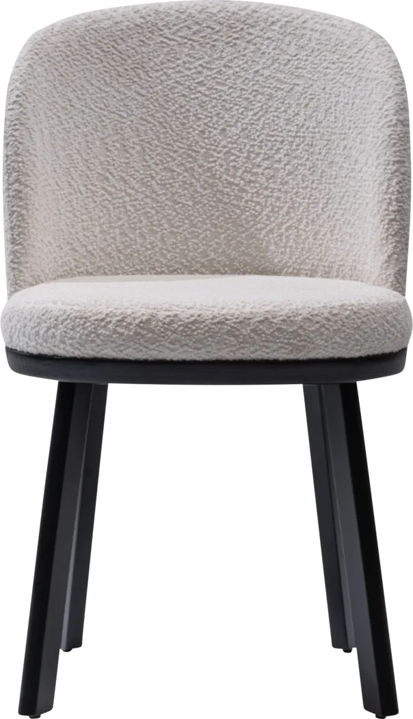 Nilesh White Side Chair - Thumbnail - Image 3