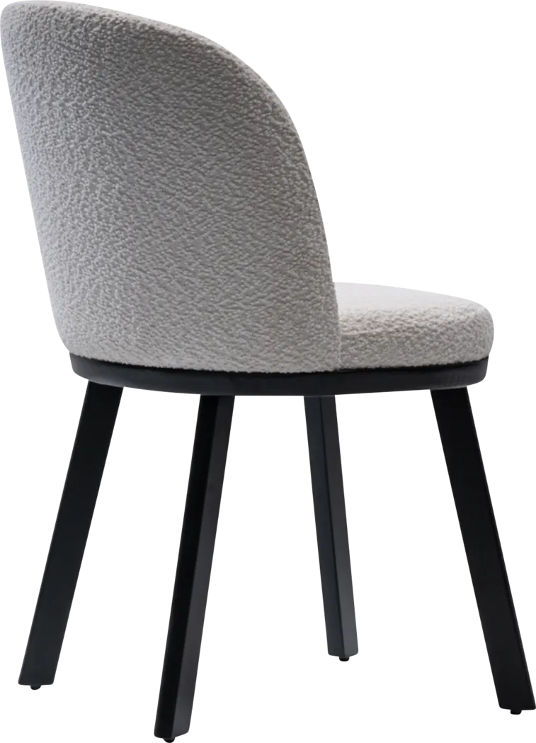 Nilesh White Side Chair - Thumbnail - Image 5