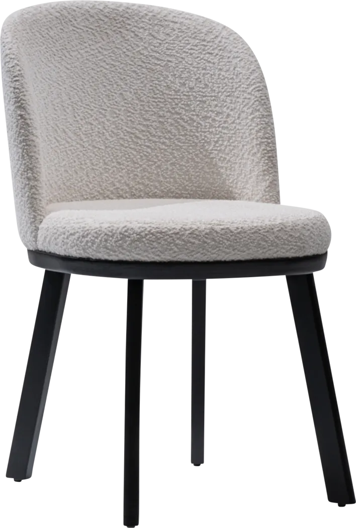 Nilesh White Side Chair - Thumbnail - Image 1
