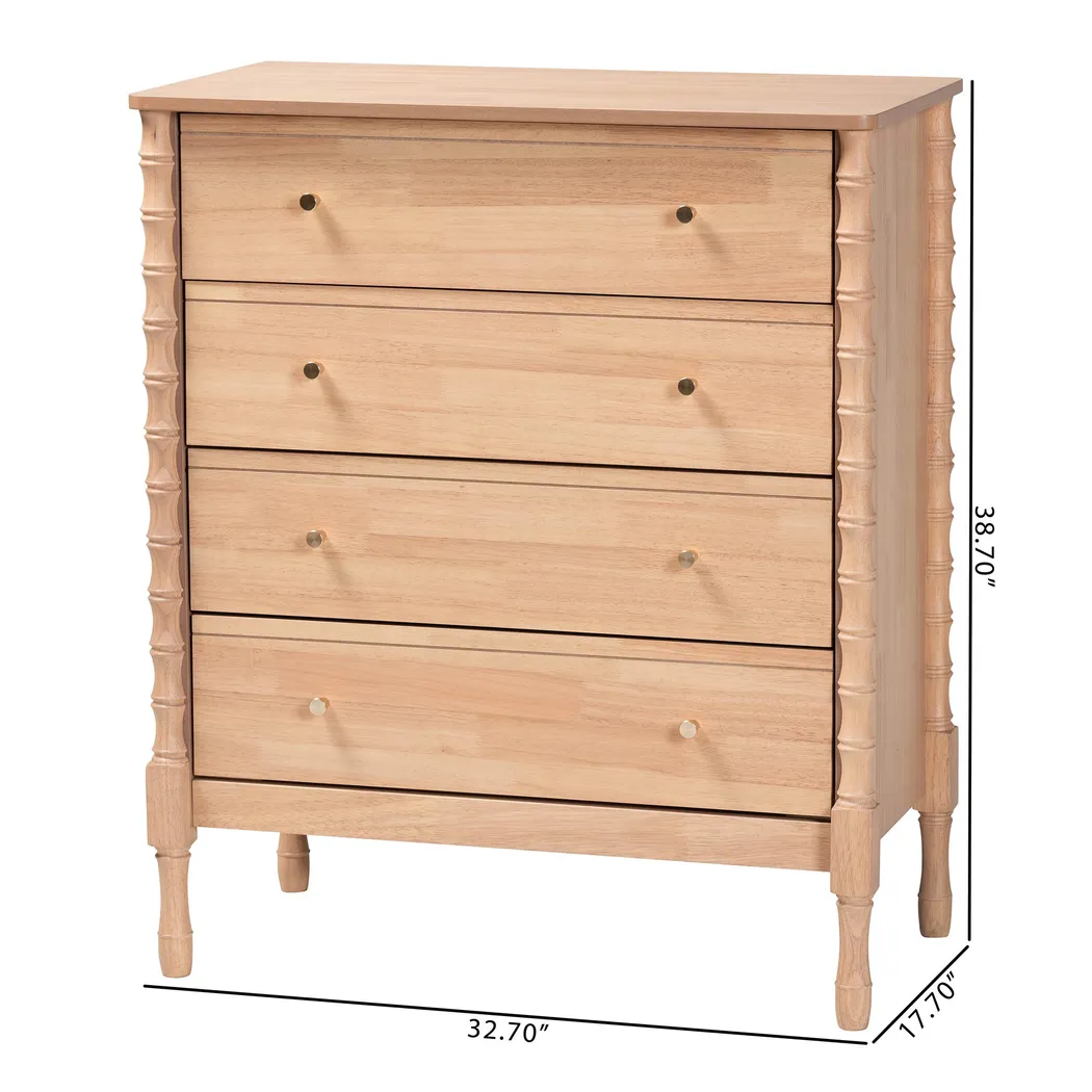 Niloya Light Brown Chest - Thumbnail - Image 7