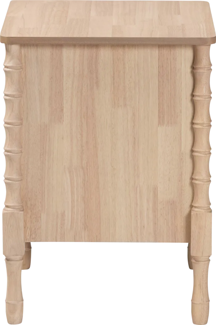 Niloya Light Brown Nightstand - Thumbnail - Image 4