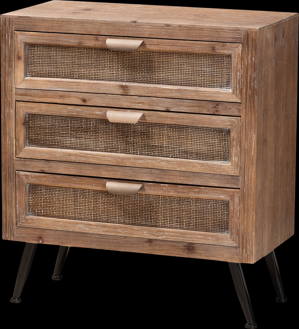 Nilton Brown Accent Cabinet - Thumbnail - Image 1