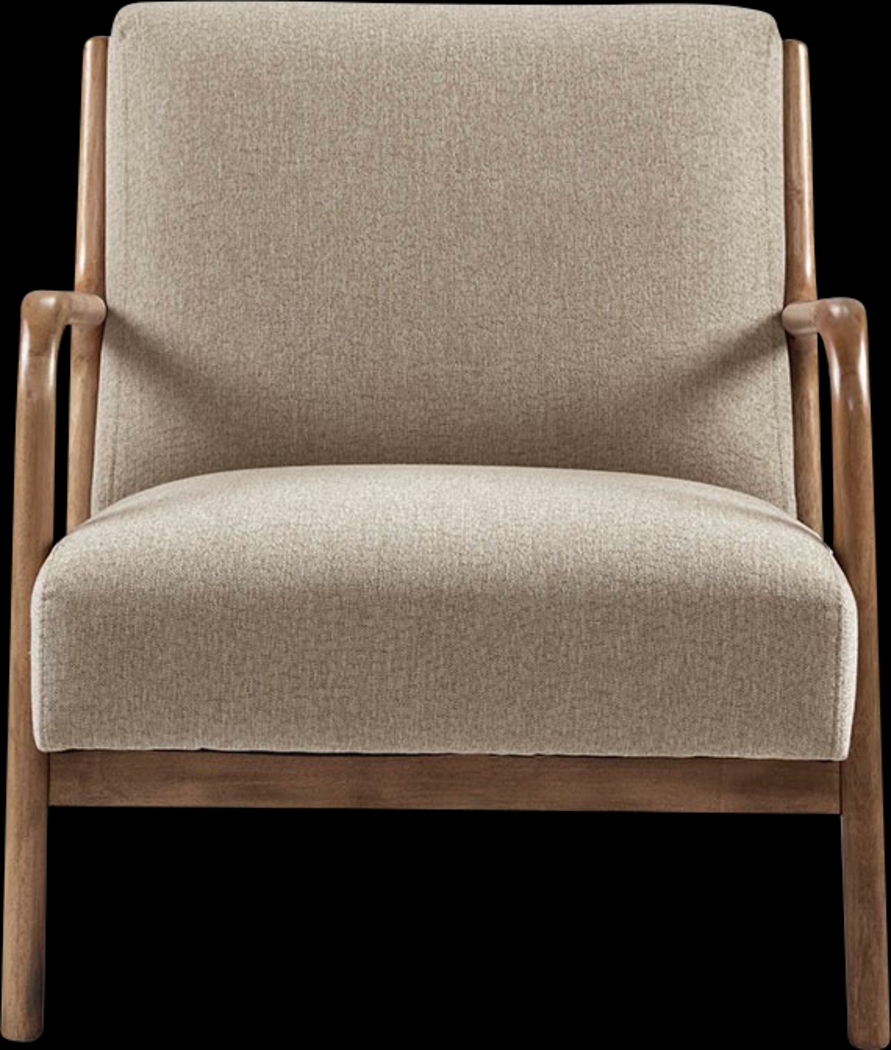 Nimblewill Beige Accent Chair - Thumbnail - Image 3