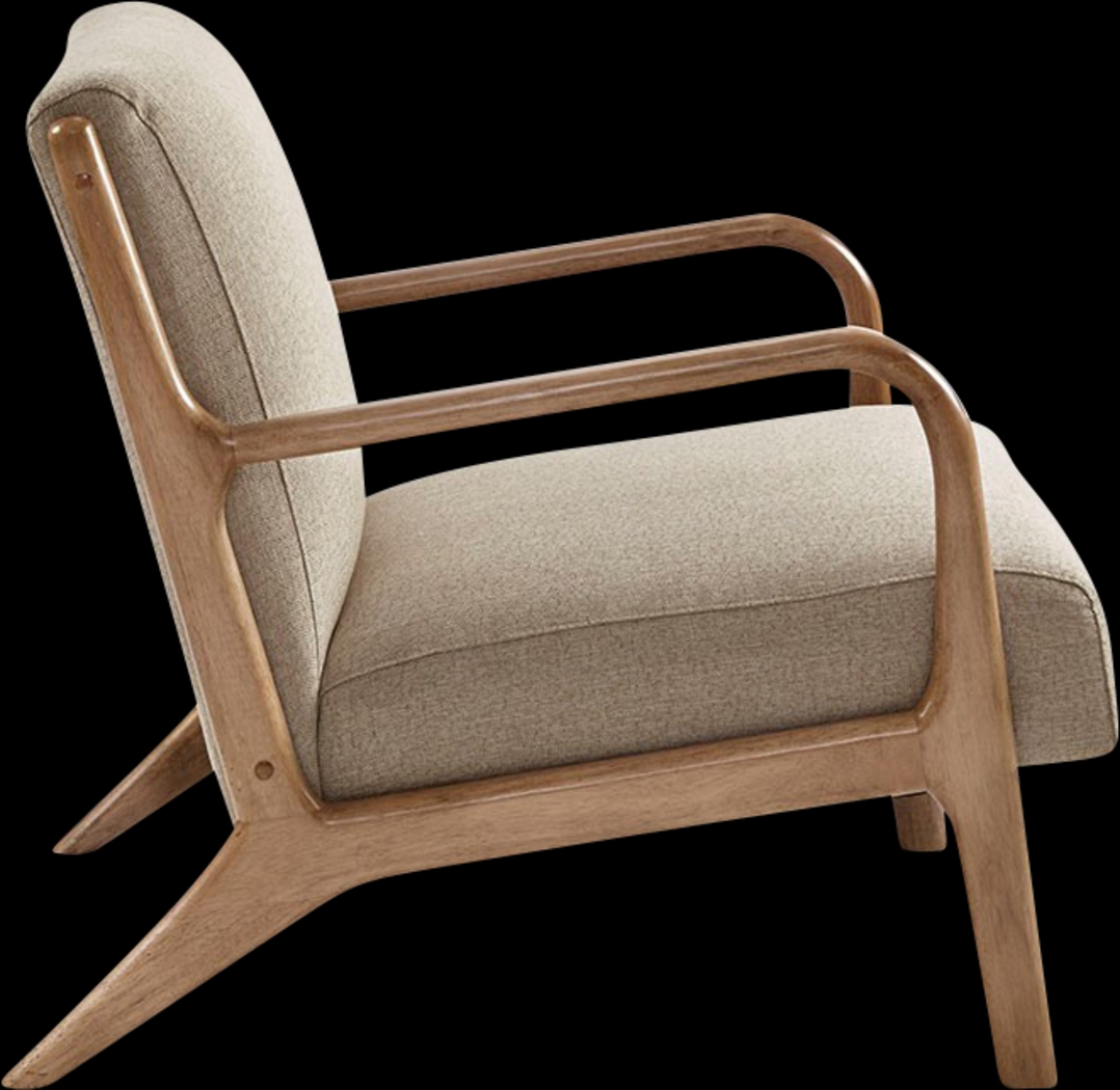 Nimblewill Beige Accent Chair - Thumbnail - Image 4