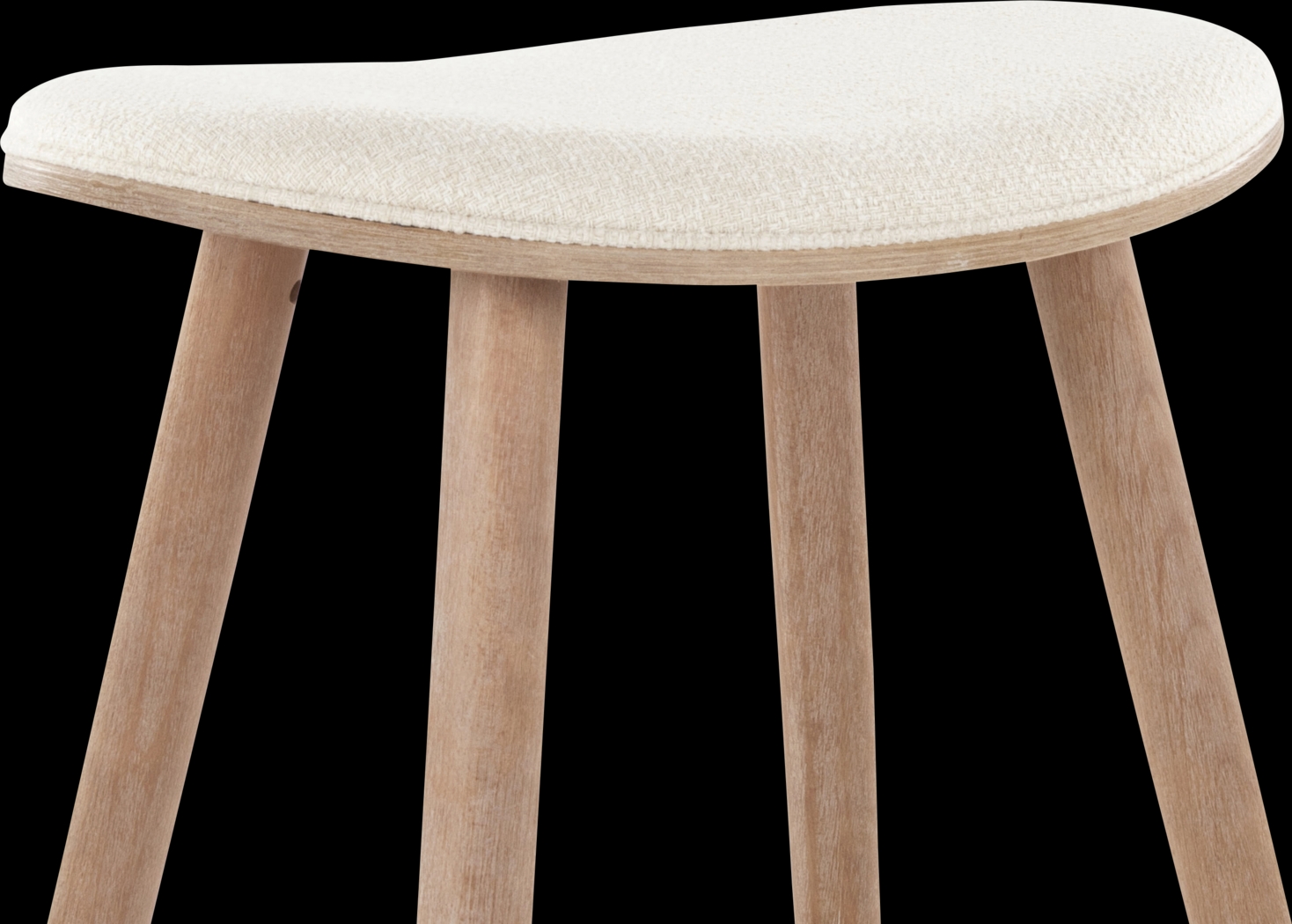 Nimblewill Beige Counter Height Stool, Set of 2 - Thumbnail - Image 5