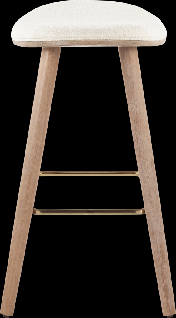 Nimblewill Beige Counter Height Stool, Set of 2 - Thumbnail - Image 8