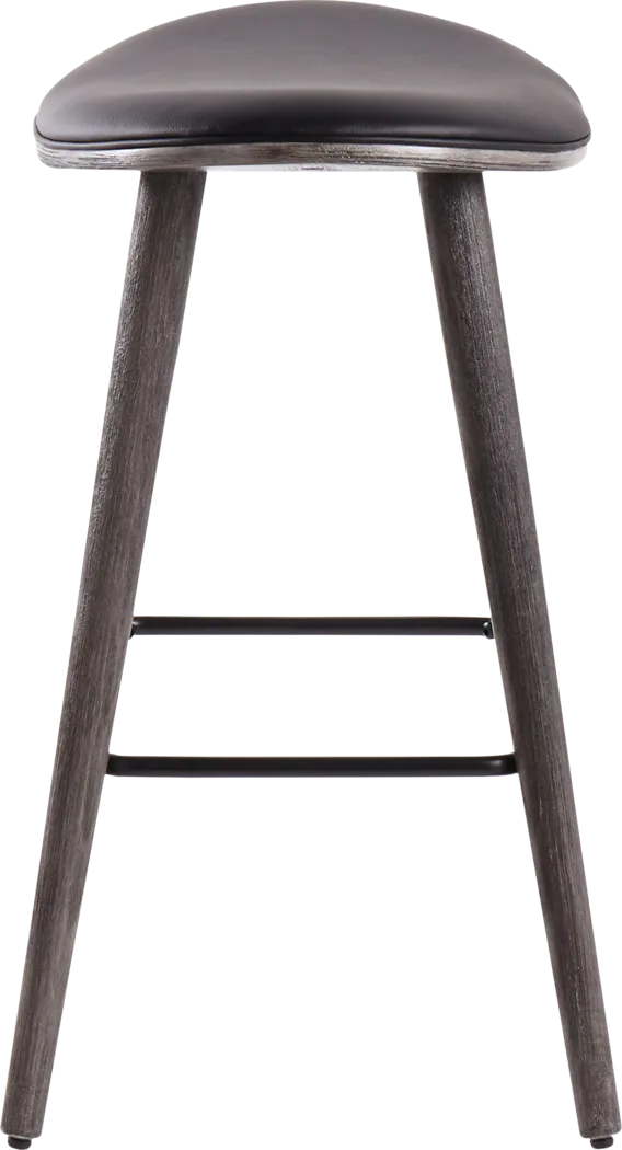 Nimblewill Black Counter Height Stool, Set of 2 - Thumbnail - Image 3